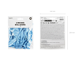 Linking balloons, 33 cm, light blue (1 pkt / 20 pc.)