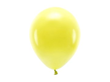 Eco Balloons 26cm pastel, yellow (1 pkt / 10 pc.)