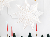 Paper star, 50 cm, white
