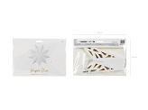 Paper star, 50 cm, white