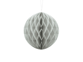 Honeycomb Ball, light grey, 20cm
