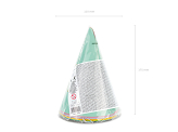 Party hats Happy Birthday, mix, 16cm (1 pkt / 6 pc.)