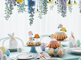 Cake toppers Flowers, mix, 13 cm (1 pkt / 8 pc.)