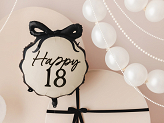 Foil Balloon Pill Happy ''18'', 47x53 cm, mix
