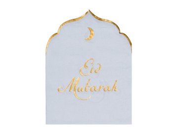 Eid Mubarak Napkins, 16x13.5 cm (1 pkt / 12 pc.)