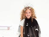 Foil balloon Halloween, 280x46 cm, black
