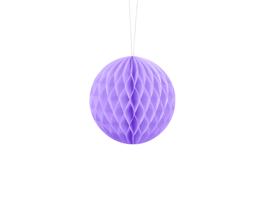 Honeycomb Ball, lilac, 10cm