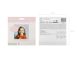 Cat Ears Headband and Mustache Set with Stickers (1 pkt / 5 pc.)