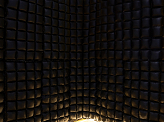 Foil balloon curtain, Black 72x143 cm