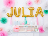 Foil Balloon Letter ''A'', 35cm, gold
