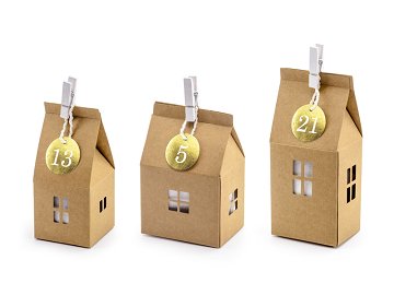 Advent calendar Houses, mix
