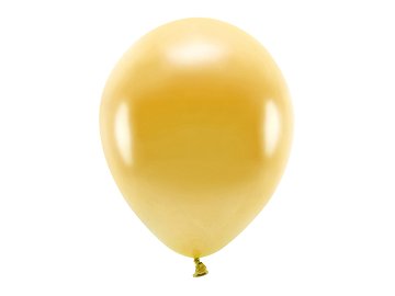 Eco Balloons 30cm metallic, gold (1 pkt / 100 pc.)