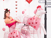 Foil balloon Heart ''I love you'', 45 cm, mix