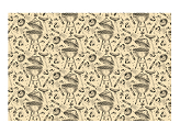 Paper tablecloth Grill, mix, 180x120 cm