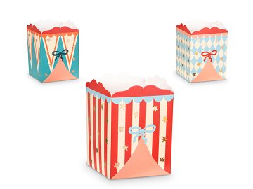 Circus Snack Boxes, mix (1 pkt / 6 pc.)