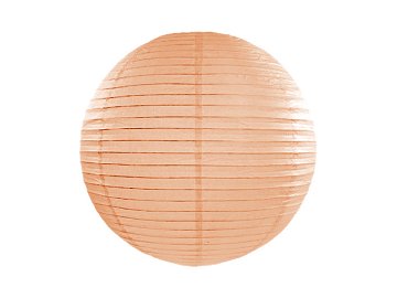 Paper lantern, light peach, 35cm