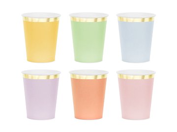 Cups, mix, 220 ml (1 pkt / 6 pc.)