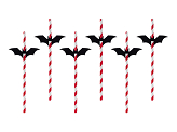 Straws Bats, 19,5cm (1 pkt / 6 pc.)