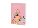 Card with keychain, 12x16 cm