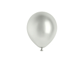 Glossy Balloons 12cm, silver (1 pkt / 50 pc.)
