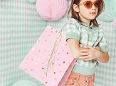 Gift bags Stars, mix, 26x32x13cm