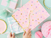 Gift bags Stars, mix, 26x32x13cm
