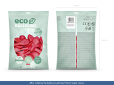 Eco Balloons 30cm pastel, light red (1 pkt / 100 pc.)