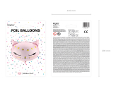 Foil Balloon Cat, 48x36cm