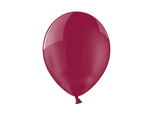 Balloons 27cm, Crystal Burgundy (1 pkt / 100 pc.)