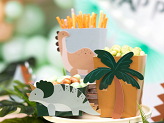 Boxes for snacks Dinosaurs, mix (1 pkt / 6 pc.)