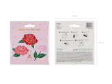 Iron on patches Flowers, mix, 4.5-6.5x4.5-7cm (1 pkt / 3 pc.)