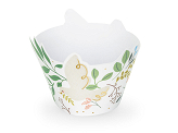 Cuppcake wrappers Flowers, 5x7.5x6.5cm, mix (1 pkt / 6 pc.)