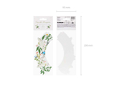 Cuppcake wrappers Flowers, 5x7.5x6.5cm, mix (1 pkt / 6 pc.)