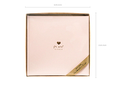 Guest Book For sweet memories, 20.5x20.5cm, powder pink, 22 pages