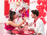 Foil balloon Cupid, 82x99 cm, mix
