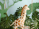 Standing foil balloon Giraffe, 49x114 cm, mix
