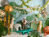 Standing foil balloon Giraffe, 49x114 cm, mix