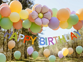 Happy Birthday Banner, 2.2m, mix