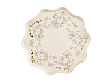 Plates Flowers, 20 cm, mix (1 pkt / 6 pc.)