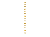 Garland Bats, gold, 1.5m