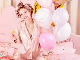Balloon set Ring, mix (1 pkt / 6 pc.)