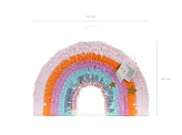 Foldable Pinata - Rainbow, 50x33x10cm