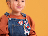 Iron on patches Giddy up, mix, 2-7x3.5-7 cm (1 pkt / 5 pc.)