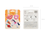 Iron on patches Giddy up, mix, 2-7x3.5-7 cm (1 pkt / 5 pc.)