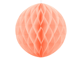 Honeycomb Ball, light peach, 30cm