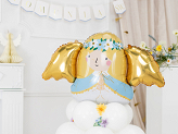 Balloon bouquet Angel, 140x70 cm, white