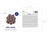 Strong Balloons 30cm, Pastel Cocoa Brown (1 pkt / 10 pc.)