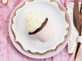 Cupcake wrappers, 4.8 x 7.6 x 4.6cm (1 pkt / 6 pc.)