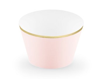 Cupcake wrappers, 4.8 x 7.6 x 4.6cm (1 pkt / 6 pc.)