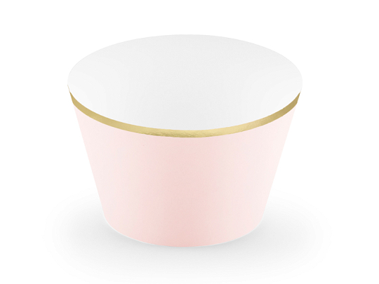 Cupcake wrappers, 4.8 x 7.6 x 4.6cm (1 pkt / 6 pc.)